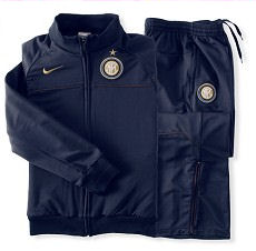 08-09 Inter Milan Woven Warmup Suit (Navy) - Kids