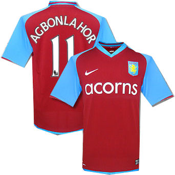 08-09 Aston Villa home (Agbonlahor 11)