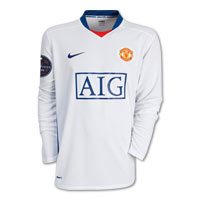 08-09 Man Utd CL L/S away
