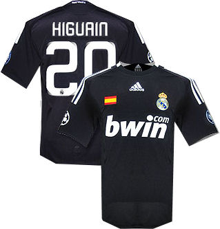 08-09 Real Madrid 3rd (Higuain 20)