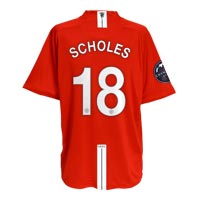 08-09 Man Utd CL home (Scholes 18)