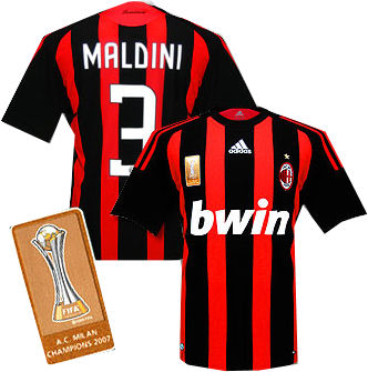 08 09 AC Milan Champions home Maldini 3