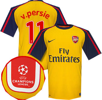 08-09 Arsenal away (V.Persie 11) CL
