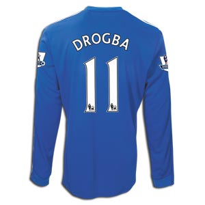 09-10 Chelsea L/S home (Drogba 11)
