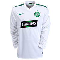 09-10 Celtic International L/S Away shirt