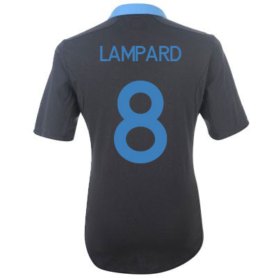 2011-12 England Euro 2012 Away Shirt (Lampard 8)