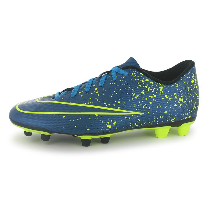 blue and green nike