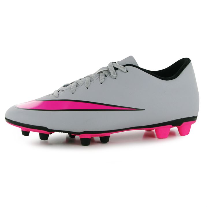 nike grey and pink football boots