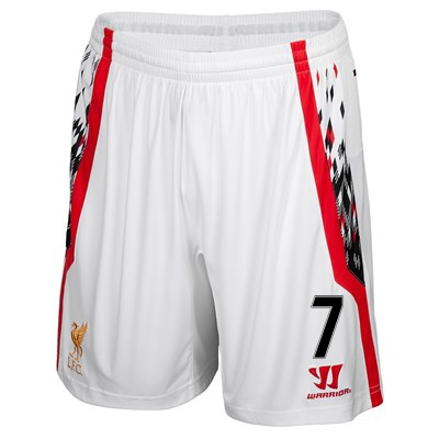 2013-14 Liverpool Suarez Away Shorts (7)