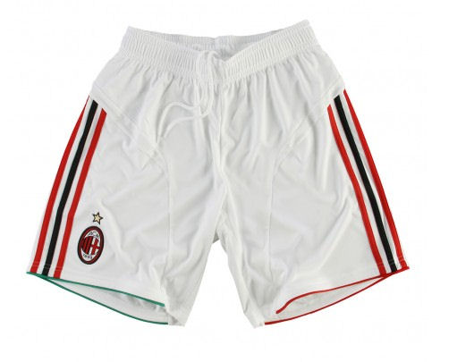 2012-13 AC Milan Adidas Home Shorts (White) - Kids
