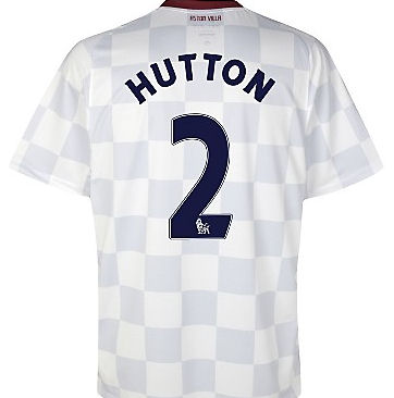 2011-12 Aston Villa Nike Away Shirt (Hutton 2)