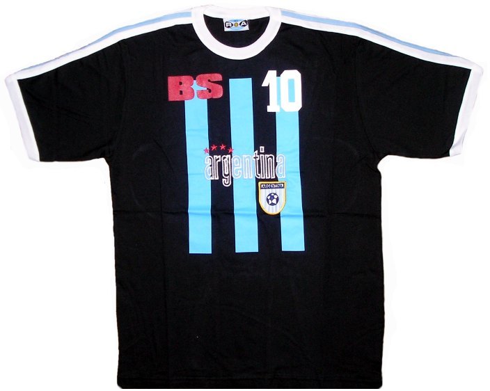Argentina Tee (black) 04/05