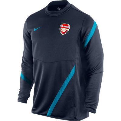2011-12 Arsenal Nike Midlayer Top (Navy)