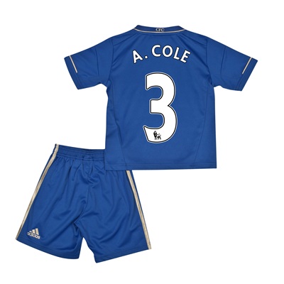 2012-13 Chelsea Home Mini Kit (A.Cole 3)