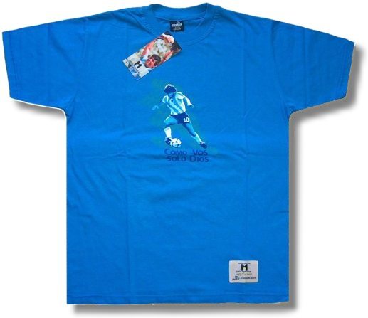 Diego Maradona 'As Only You The God' T-Shirt