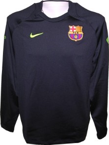 Barcelona LS Training Crew navy 0506