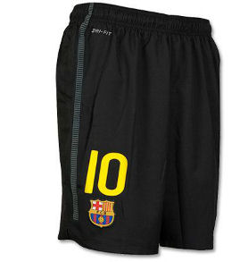 2011-12 Barcelona Lionel Messi Away Shorts