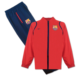 06 07 Barcelona Woven Warmup red
