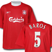 Liverpool home Baros 5 0405