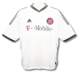 Bayern Munich away 03/04