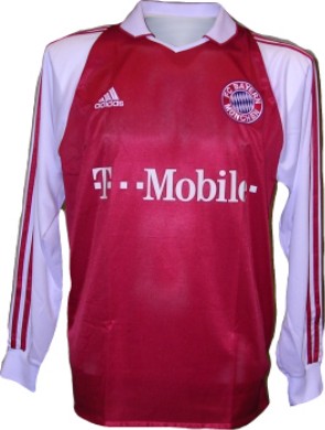 Bayern Munich home L/S 03-04