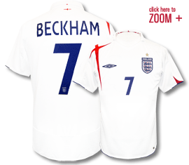 England home (Beckham 7) 05/07