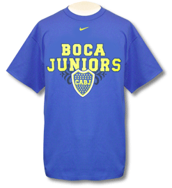 Boca Juniors Center Tee blue 0405 Boca Juniors Center Tee blue 0405