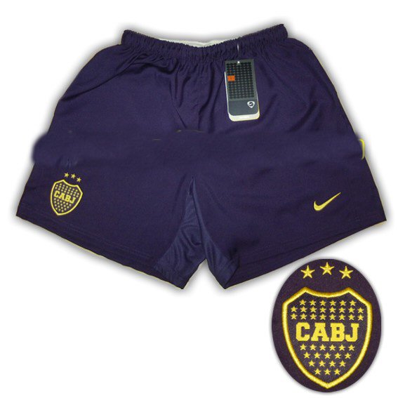 06 07 Boca Juniors home shorts