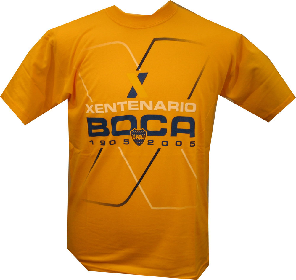 Boca Juniors Xentenario Tee (yellow) 05/06