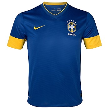 2012-13 Brazil Nike Away Football Shirt