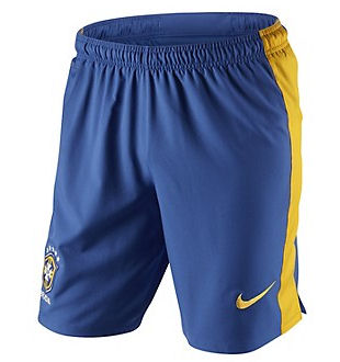 2012-13 Brazil Nike Away Football Shorts