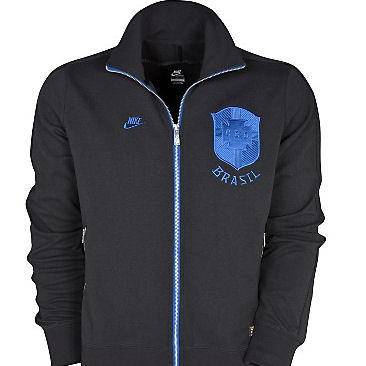 2012-13 Brazil Nike N98 Jacket (Black)