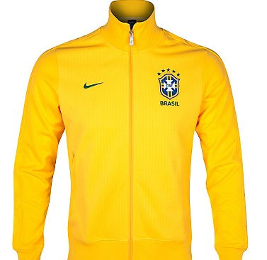 2012-13 Brazil Nike N98 Jacket (Yellow)