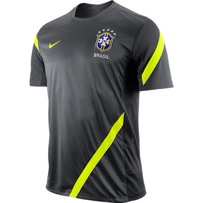 2012-13 Brazil Nike Training Jersey (Black)