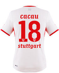 2011-12 Stuttgart Home Shirt (Cacau 18)