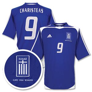 04-05 Greece H S/S + Euro 2004 Winners Emb. + No.9 Charisteas