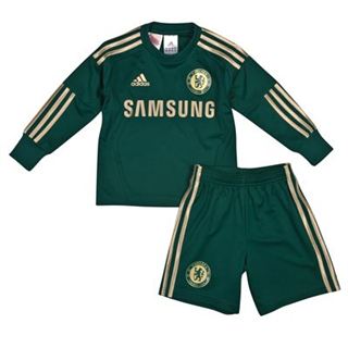 2012-13 Chelsea Adidas Goalkeeper Home Mini Kit
