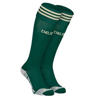 2012-13 Chelsea Adidas Goalkeeper Socks (Green)