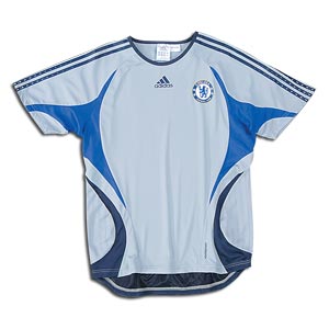 06 07 Chelsea Training shirt white