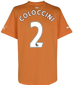 2011-12 Newcastle Puma Away Football Shirt (Coloccini 2)