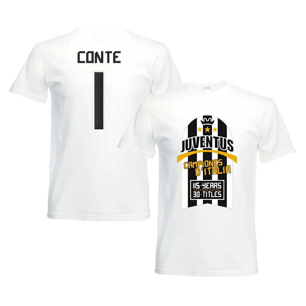 2012 Juventus Champions T-Shirt (White) - Conte 1