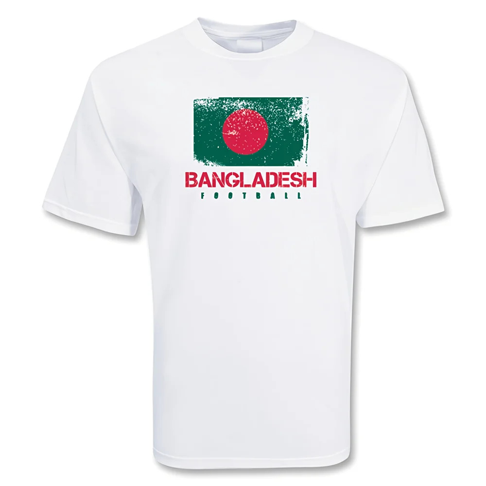 Bangladesh Football Tshirt [TSHIRTWHITEKIDS,TSHIRTWHITE] 17.52 Football Shirts, Football