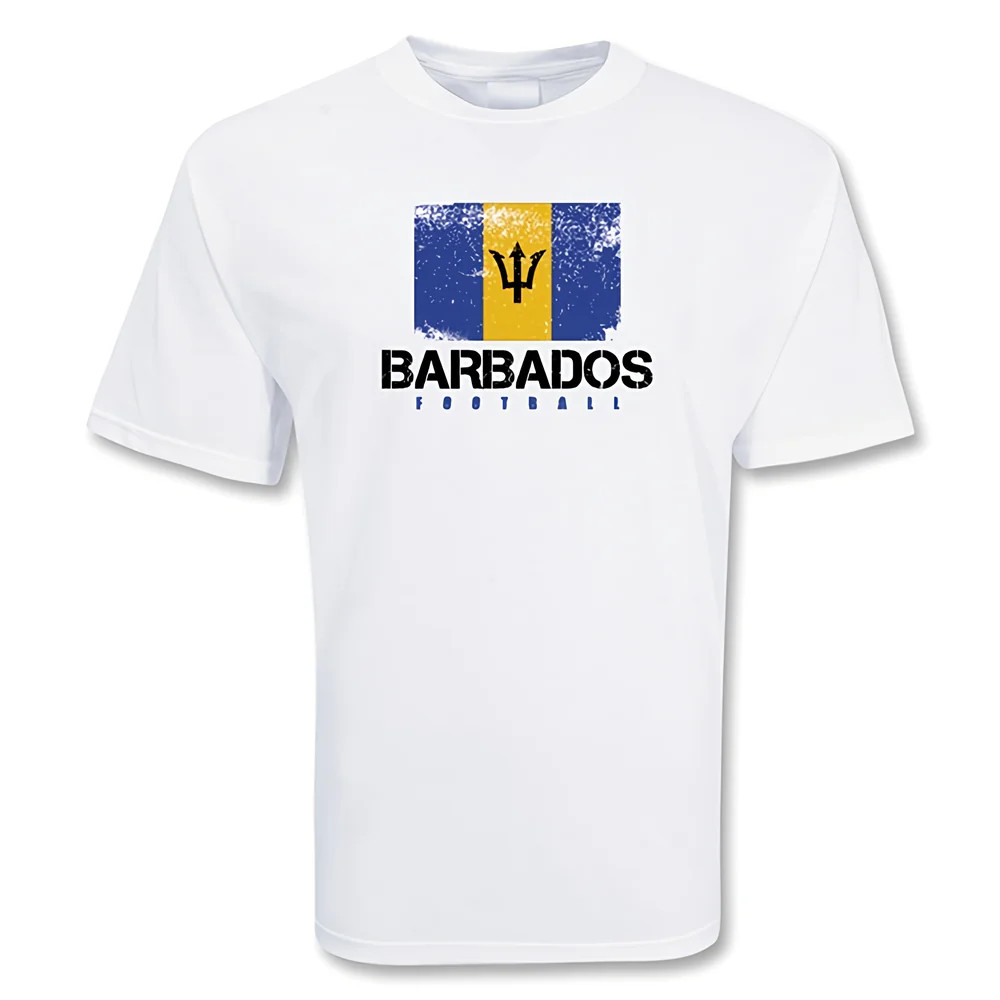 Barbados Football Tshirt [TSHIRTWHITEKIDS,TSHIRTWHITE] 19.25