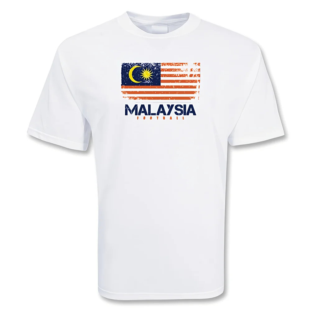 Malaysia Football Tshirt [TSHIRTWHITEKIDS,TSHIRTWHITE] 20.19