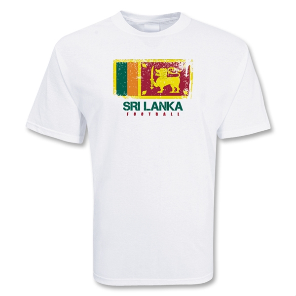Sri Lanka Football Tshirt [TSHIRTWHITEKIDS,TSHIRTWHITE]