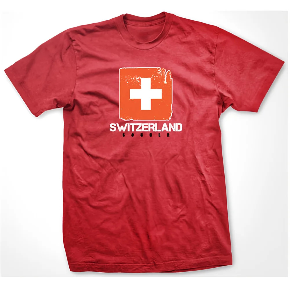 Switzerland Soccer T-shirt (red)