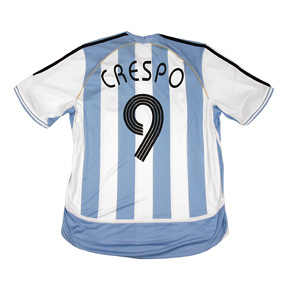 Argentina home Crespo 9 0506