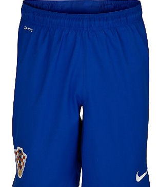 2012-13 Croatia Euro 2012 Away Shorts (Blue)