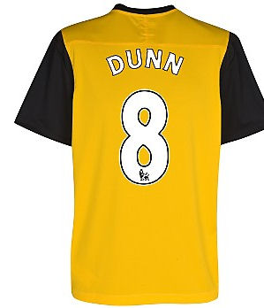 2011-12 Blackburn Away Football Shirt (Dunn 8)