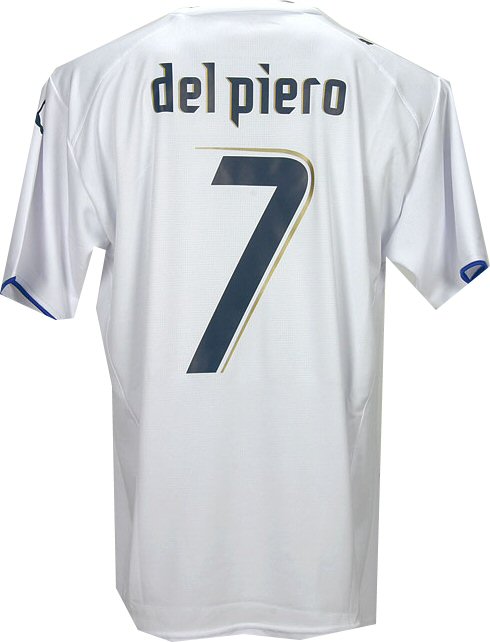 Italy Away (del Piero 7) 06/07